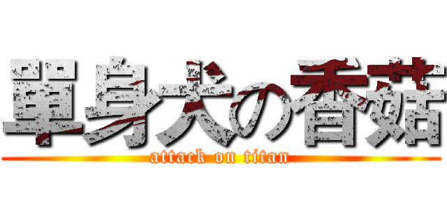 單身犬の香菇 (attack on titan)