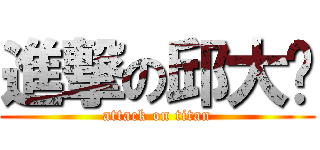 進撃の邱大俠 (attack on titan)