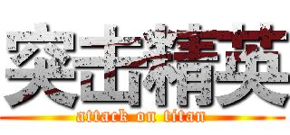 突击精英 (attack on titan)
