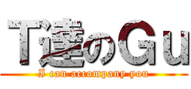 Ｔ達のＧｕ (I can accompany you)