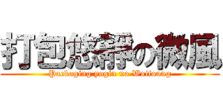 打包悠靜の微風 (Packaging yogin no Waifoung)