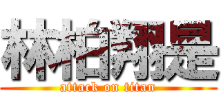 林柏翔是 (attack on titan)