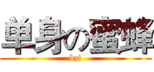 单身の蜜蜂 (bzf)