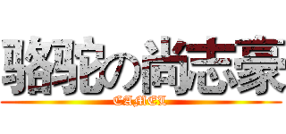 骆驼の尚志豪 (CAMEL)