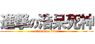進撃の浩呆死神 (attack on titan)
