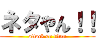 ネタやん！！ (attack on titan)