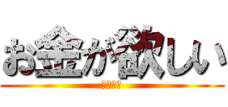 お金が欲しい (ニノさん)