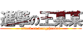 進撃の王某某 (attack on wangzhaokai)