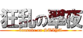 狂乱の翠夜 (baasakc on SUIYA)