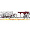 進撃の工數 (attack on titan)