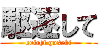 駆逐して (koichi goseki)