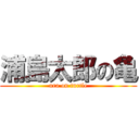 浦島太郎の亀 (ura on turtle)