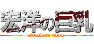 宏洋の巨乳 (attack on titan)