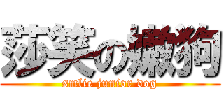 莎笑の嫩狗 (smlie junior dog)