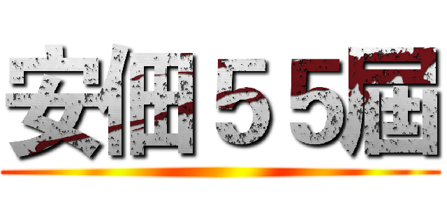 安佃５５屆 ()