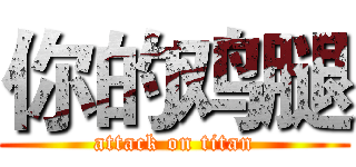 你的鸡腿 (attack on titan)