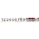 １２３４５６７８９０進擊の樓主 (attack on 樓主)