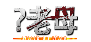 崊老母 (attack on titan)