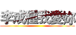李成種我愛妳 ()