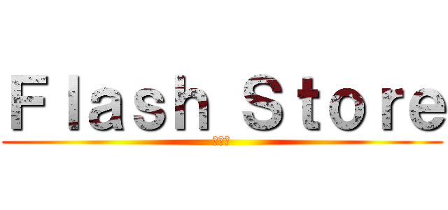 Ｆｌａｓｈ Ｓｔｏｒｅ (２－１)