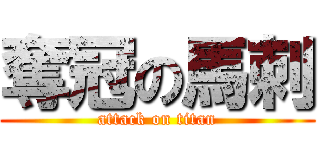 奪冠の馬刺 (attack on titan)