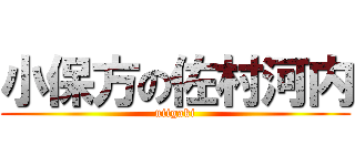 小保方の佐村河内 (niigaki)