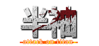 半袖 (attack on titan)