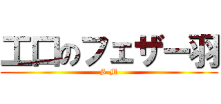 工口のフェザー羽 (S M)