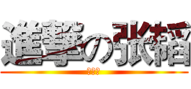 進撃の张韬 (好挫哦)