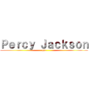 Ｐｅｒｃｙ Ｊａｃｋｓｏｎ (pjo)