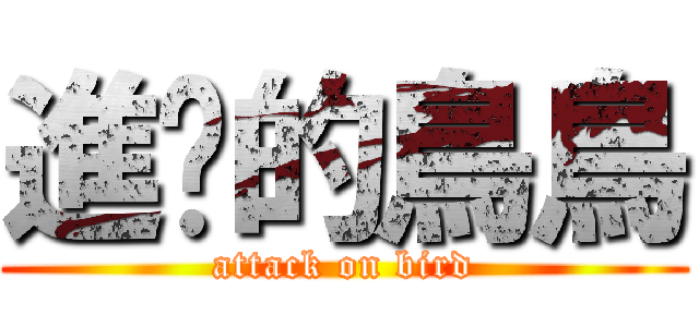 進擊的鳥鳥 (attack on bird)