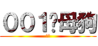００１·母狗 (下贱)