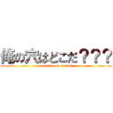 俺の穴はどこだ？？？ (anarusex on tamaki)