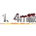 １、４ｍ級 (attack on titan)