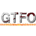 ＧＴＦＯ (WORK TOGETHER OR DIE TOGETHER)