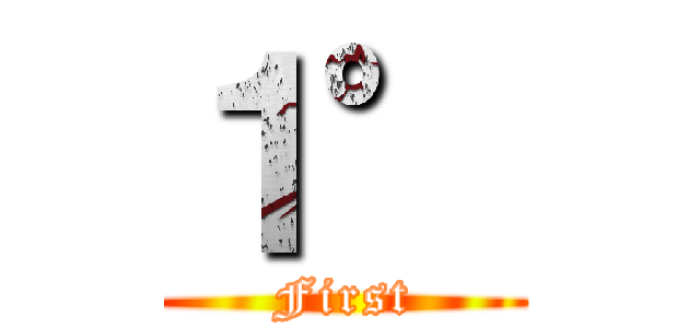 １° (First)