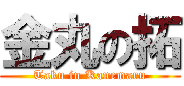 金丸の拓 (Taku in Kanemaru)