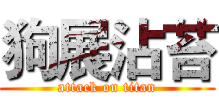 狗展沾苔 (attack on titan)