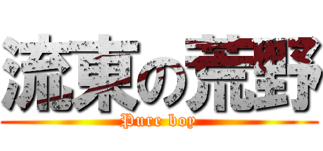 流東の荒野 (Pure boy)