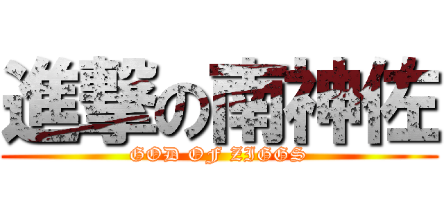 進撃の南神佐 (GOD OF ZIGGS)