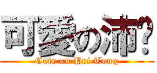 可愛の沛彤 (Cute on Pei Tong)