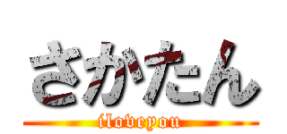 さかたん (iloveyou)
