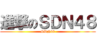 進撃のＳＤＮ４８ (SDN48)