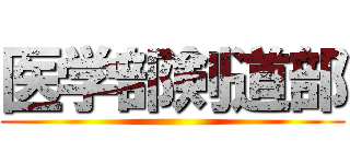 医学部剣道部 ()