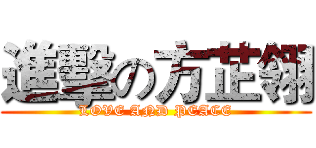 進擊の方芷翎 (LOVE AND PEACE)