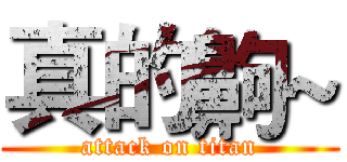 真的齁~ (attack on titan)