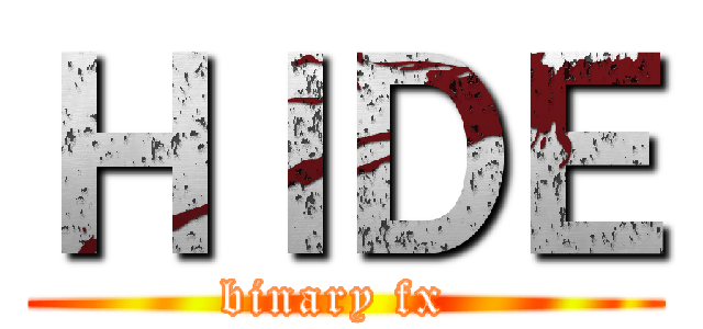 ＨＩＤＥ (binary fx )