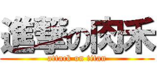 進撃の肉禾 (attack on titan)