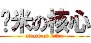 纳米の核心 (attack on titan)