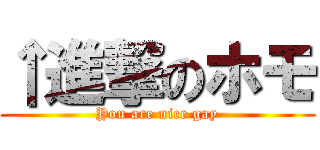 ↑進撃のホモ (You are nice gay)